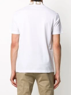 Versace polo à col Greca