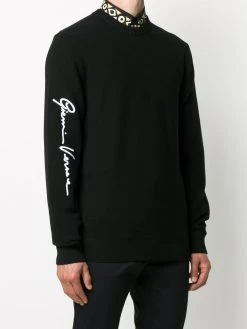 Versace pull à encolure ras du cou