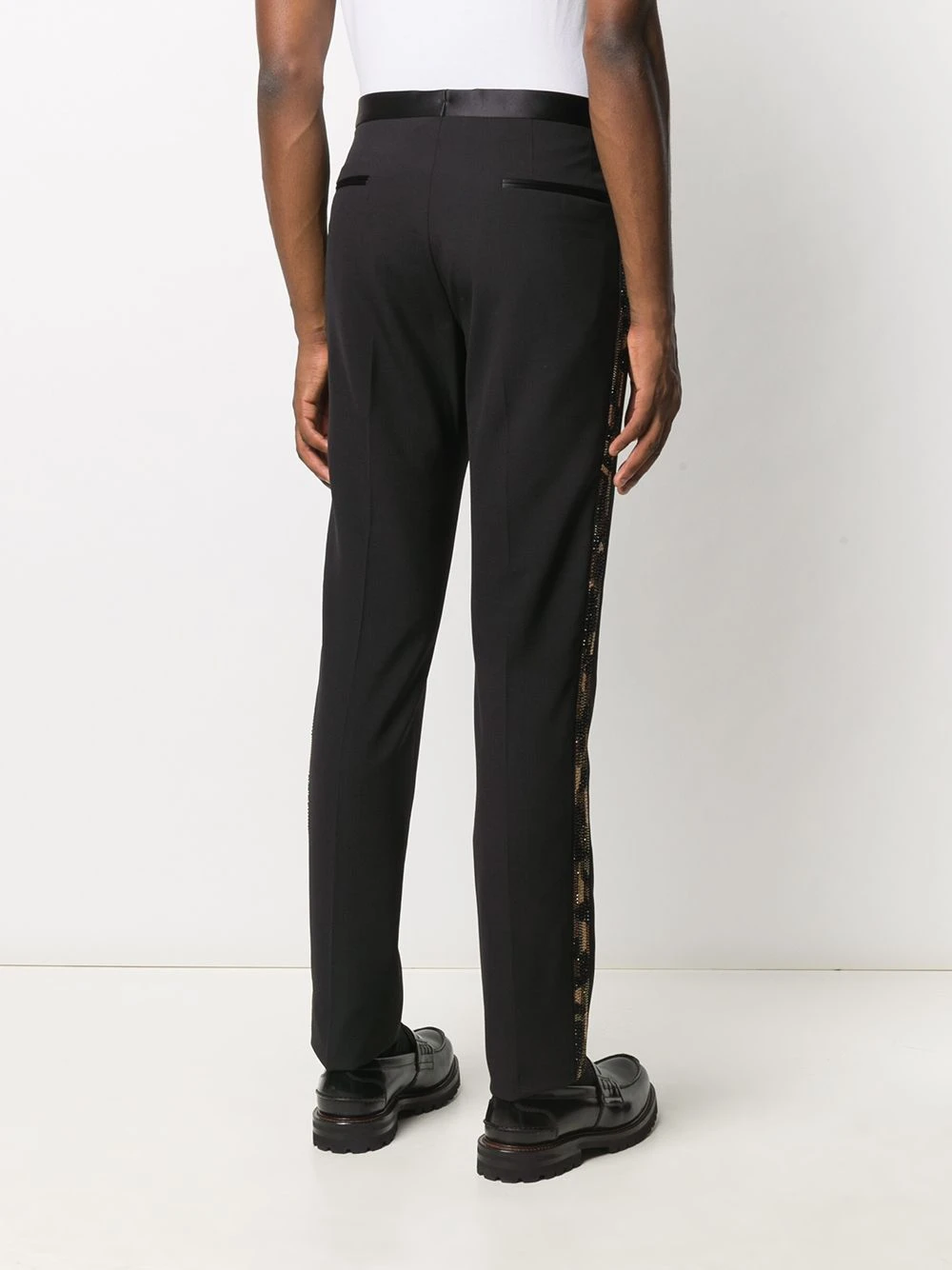 Versace Pantalon de costume à sequins Bas Prix pantalons de costume homme 6 Versace pantalon de costume à sequins