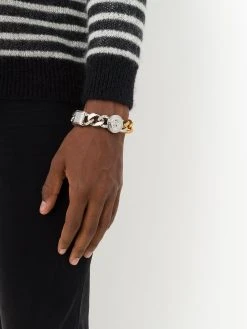 Versace bracelet bicolore