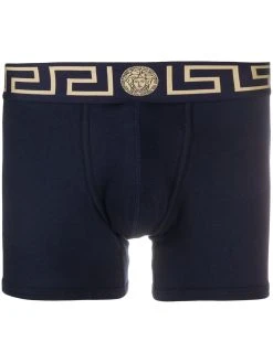 Versace boxer à bande Greca