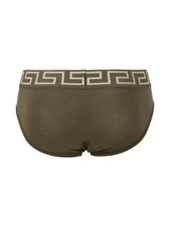 Versace Slip à ceinture Greca En promotion slips & boxers homme 6 Versace slip à ceinture Greca