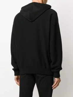 Versace pull à capuche à lien de resserrage