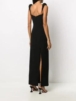 Versace robe longue à ornements