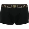 Versace boxers à bande Greca strassée