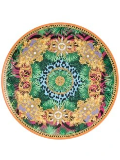 Versace assiette à imprimé baroque