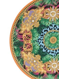 Versace assiette à imprimé baroque