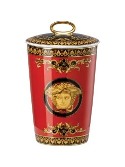 Versace bougie parfumée à motif Medusa