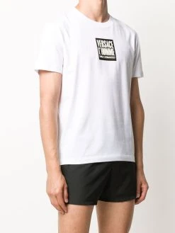 Versace t-shirt à imprimé L'Homme