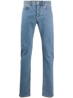 Versace jean slim à patch logo