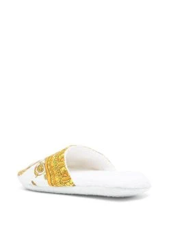 Versace chaussons à imprimé Medusa