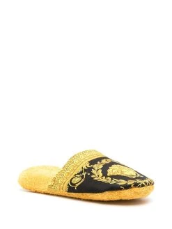Versace chaussons à imprimé Medusa