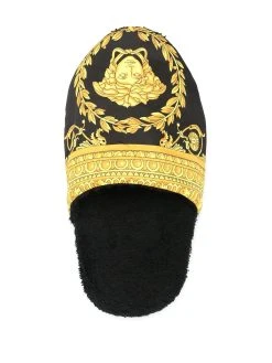 Versace chaussons à imprimé Medusa