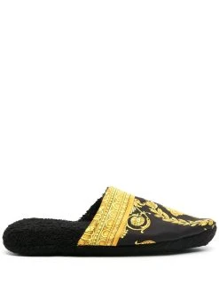 Versace chaussons à imprimé Medusa