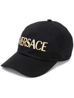 Versace casquette à logo brodé
