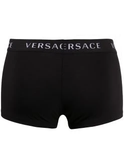 Versace Qualité garantie 100% Lot de deux boxers à bande logo slips & boxers homme 8 Versace lot de deux boxers à bande logo