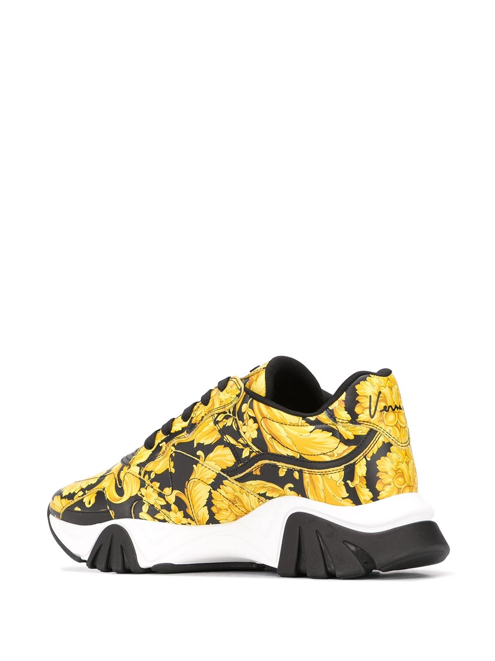 Versace Prix Compétitif Baskets Squalo à motif baroque baskets basses homme 5 Versace baskets Squalo à motif baroque