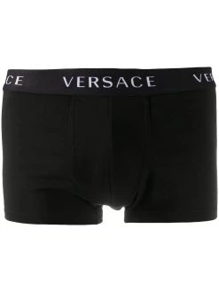 Versace lot de 2 boxers à bande logo