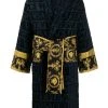 Versace peignoir à empiècement Baroque