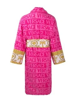 Versace peignoir à empiècement Baroque