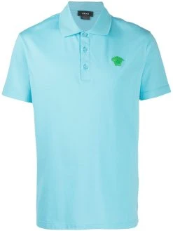 Versace polo à logo Medusa