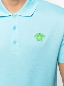 Versace polo à logo Medusa