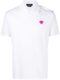 Versace polo à logo Medusa
