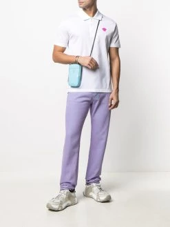 Versace polo à logo Medusa