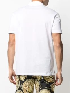 Versace polo à patch logo