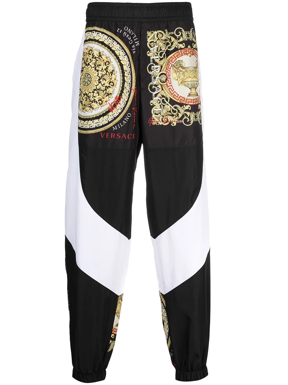 Versace Pantalon de jogging à imprimé baroque Prix Exclusifs pantalons de survêtement homme 3 Versace pantalon de jogging à imprimé baroque