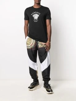 Versace pantalon de jogging à imprimé baroque