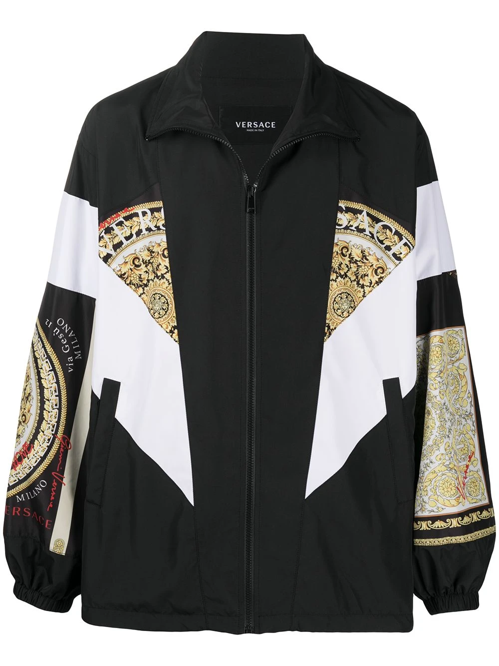 Versace Prix Équitable Veste à imprimé Barocco Mosaic vestes légères homme 3 Versace veste à imprimé Barocco Mosaic