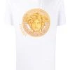 Versace T shirt à logo Medusa brodé Meilleur Prix Garanti t-shirts homme 2 Versace t-shirt à logo Medusa brodé