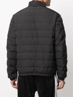 Versace veste matelassée à patch logo