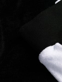 Versace pantalon de jogging à imprimé à rayures