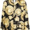 Versace chemise de pyjama à imprimé Medusa
