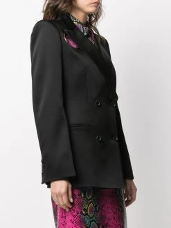 Versace blazer à boutonnière croisée