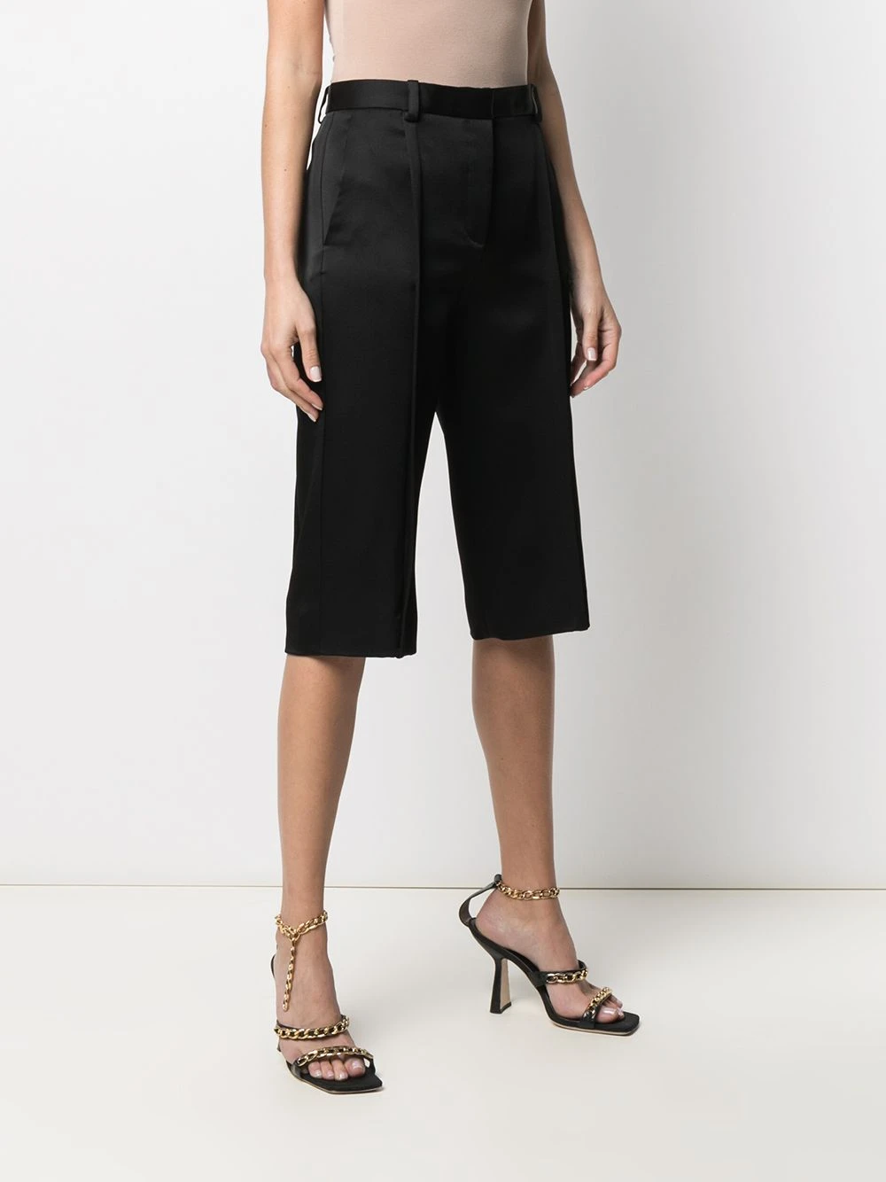 Versace Bermuda à taille haute Marchandise de première qualité bermudas femme 5 Versace bermuda à taille haute