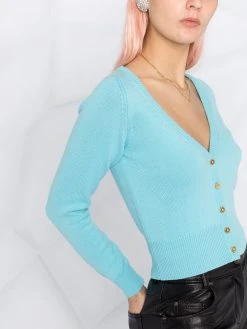 Versace cardigan en cachemire à col v