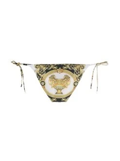 Versace bas de bikini à imprimé baroque