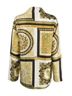 Versace chemise à imprimé baroque