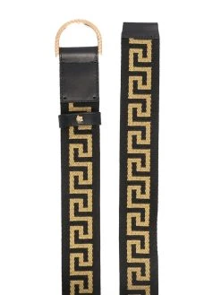 Versace ceinture à motif Greca