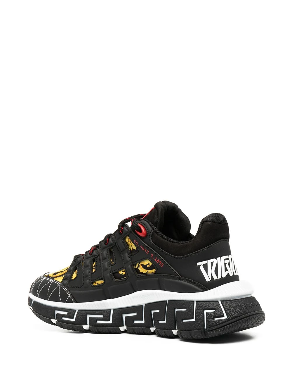 Excellente qualité Versace Baskets Trigreca à imprimé baroque femme 5 Versace baskets Trigreca à imprimé baroque