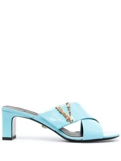 Versace mules 65 mm à talon épais