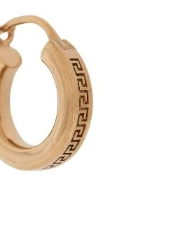 Versace petits anneaux Greca