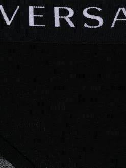 Versace culotte à bande logo