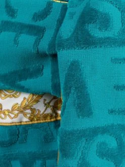 Versace peignoir à logo