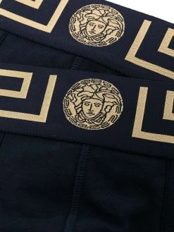 Versace lot de slips à bande Greca