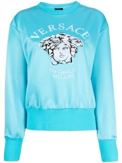 Versace sweat à broderies Medusa