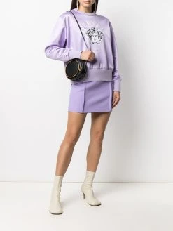 Versace minijupe à taille haute